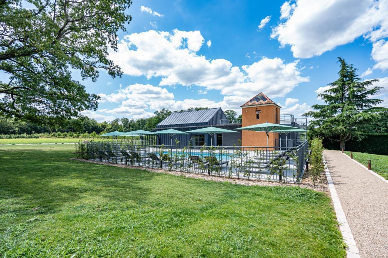 Hameau Des 40 Arpents Hotell Gergy Eksteriør bilde
