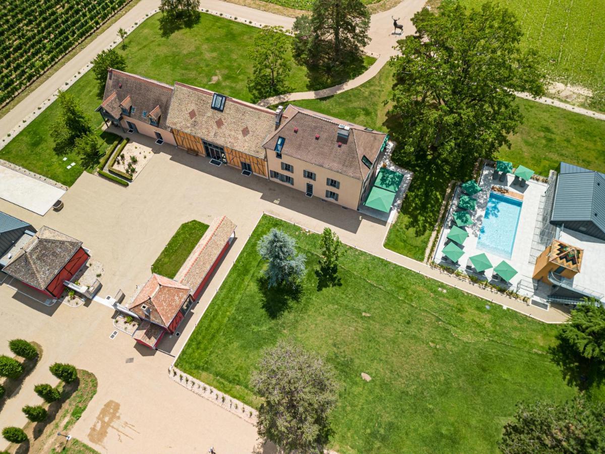 Hameau Des 40 Arpents Hotell Gergy Eksteriør bilde