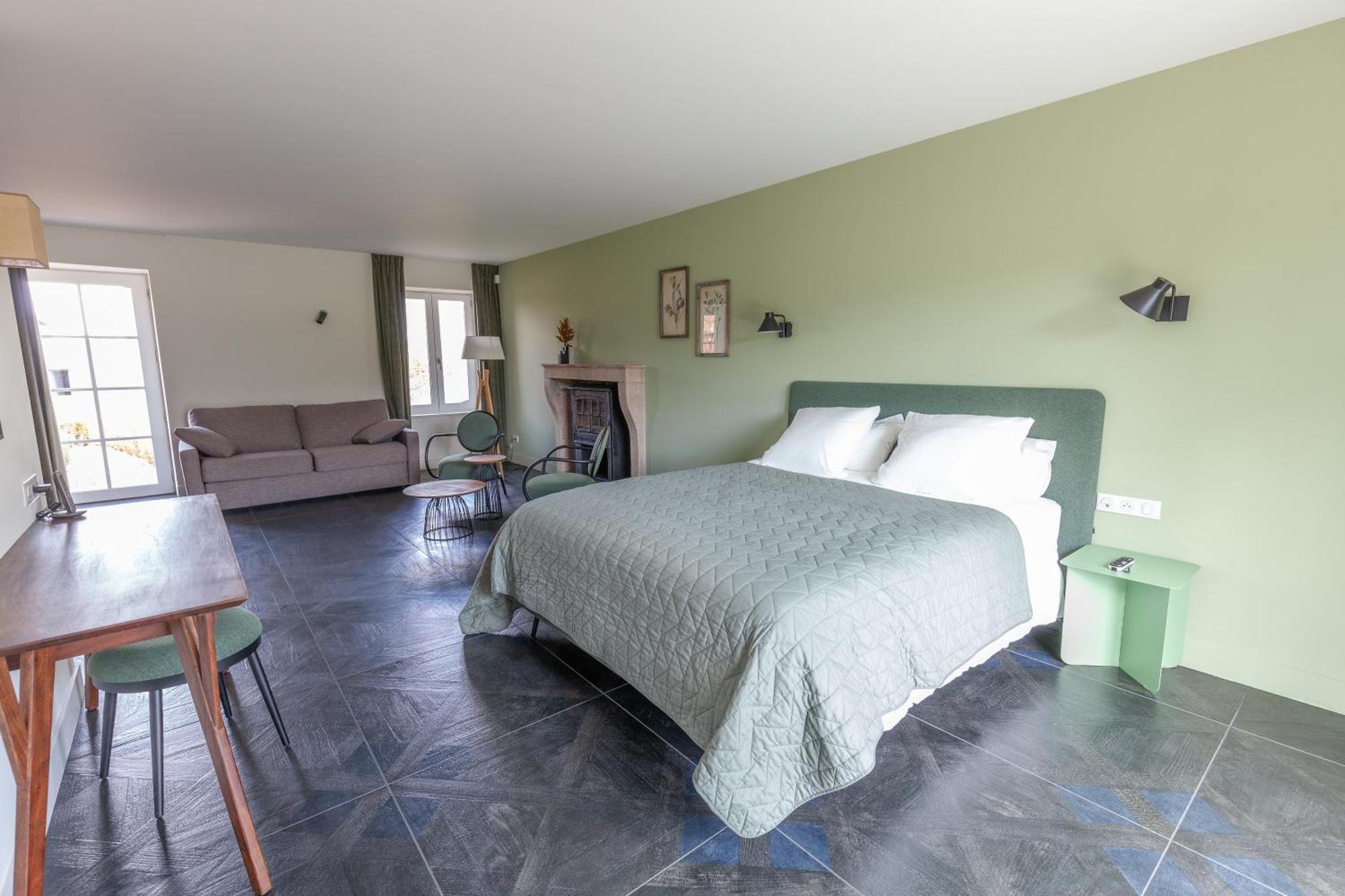 Hameau Des 40 Arpents Hotell Gergy Eksteriør bilde
